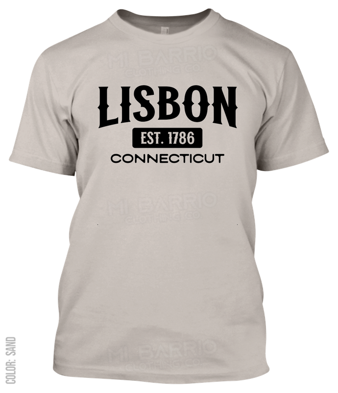 Lisbon, Connecticut Athletic T-Shirt
