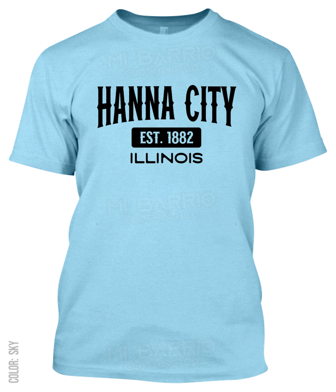 Hanna City, Illinois Athletic T-Shirt