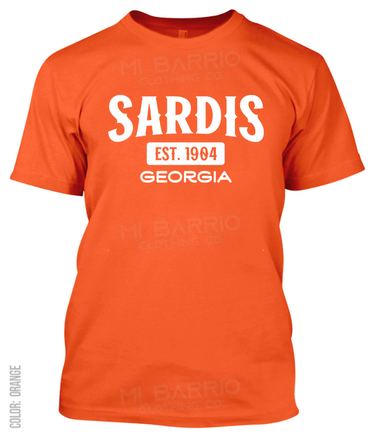 Sardis, Georgia Athletic T-Shirt