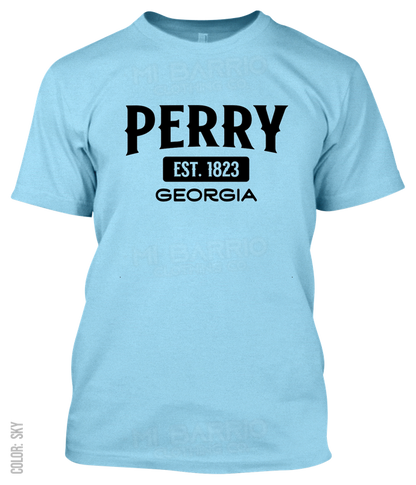 Perry, Georgia Athletic T-Shirt