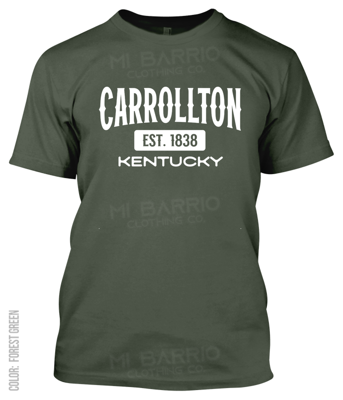 Carrollton, Kentucky Athletic T-Shirt