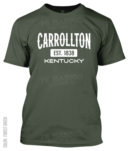 Carrollton, Kentucky Athletic T-Shirt