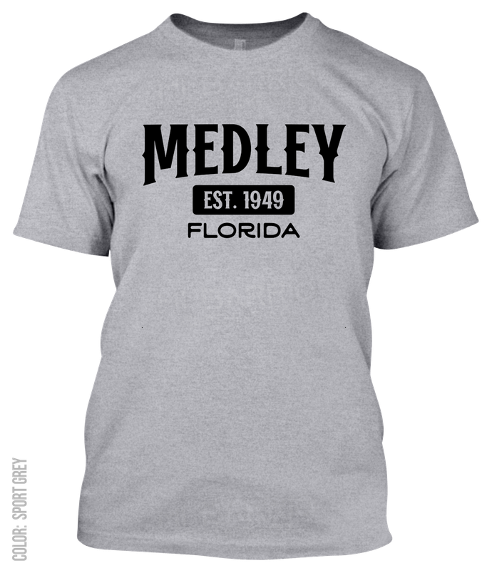 Medley, Florida Athletic T-Shirt