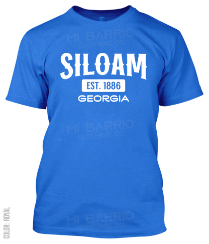 Siloam, Georgia Athletic T-Shirt