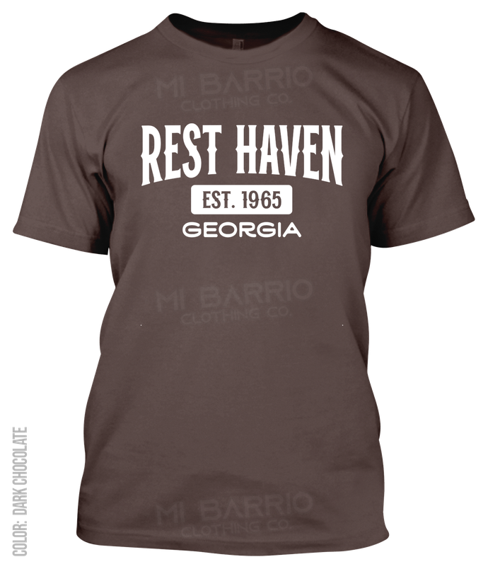 Rest Haven, Georgia Athletic T-Shirt