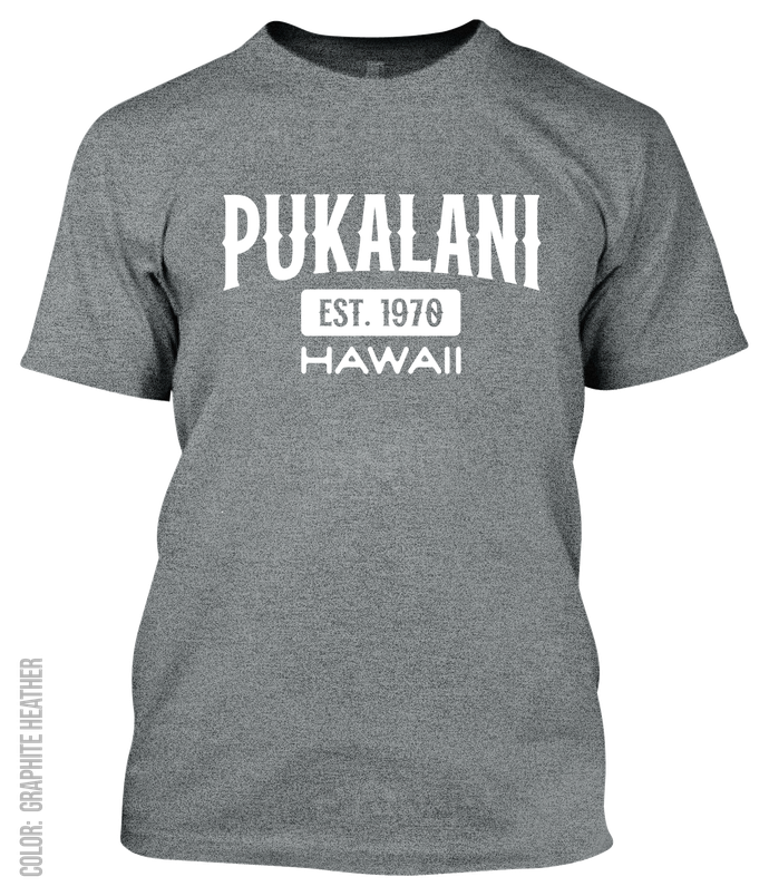 Pukalani, Hawaii Athletic T-Shirt
