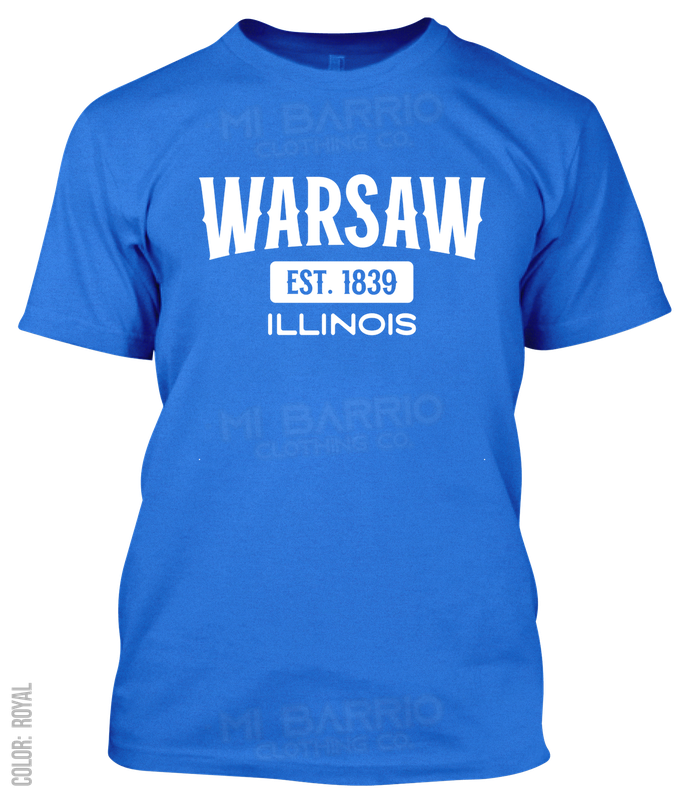 Warsaw, Illinois Athletic T-Shirt