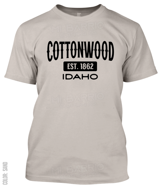 Cottonwood, Idaho Athletic T-Shirt