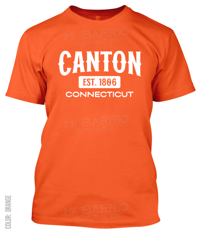 Canton, Connecticut Athletic T-Shirt
