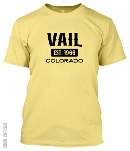 Vail, Colorado Athletic T-Shirt