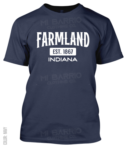 Farmland, Indiana Athletic T-Shirt