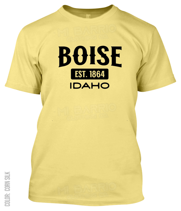 Boise, Idaho Athletic T-Shirt