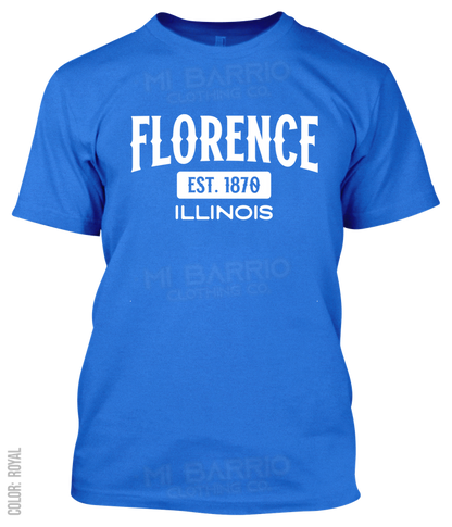 Florence, Illinois Athletic T-Shirt