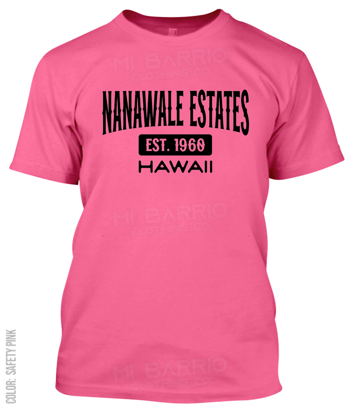 Nanawale Estates, Hawaii Athletic T-Shirt