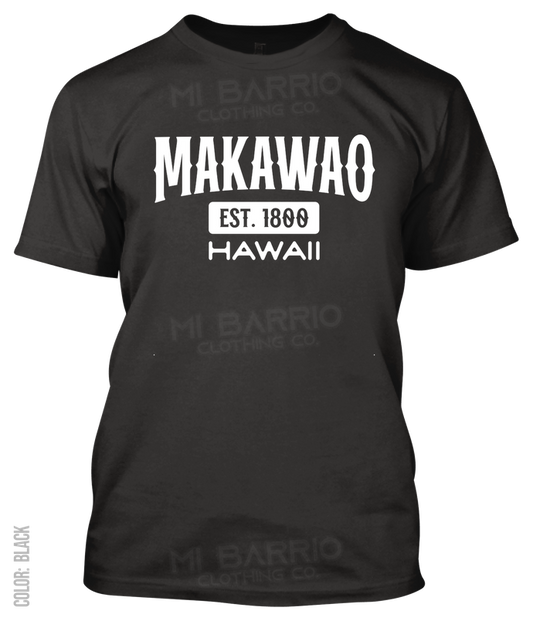 Makawao, Hawaii Athletic T-Shirt