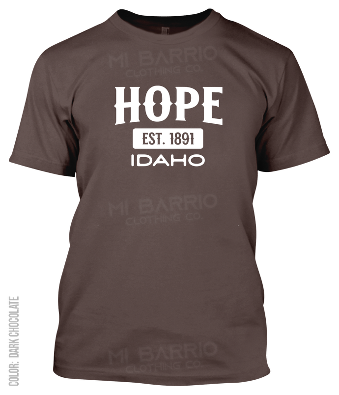 Hope, Idaho Athletic T-Shirt