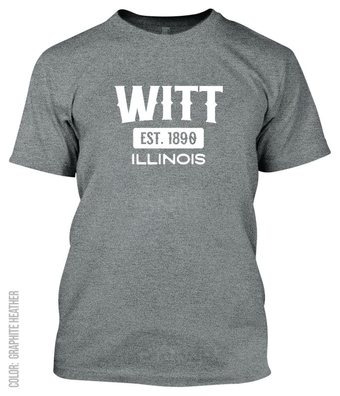 Witt, Illinois Athletic T-Shirt