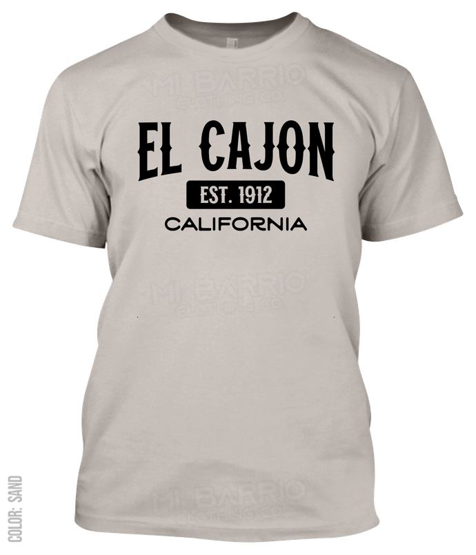 El Cajon, California Athletic T-Shirt