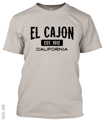 El Cajon, California Athletic T-Shirt