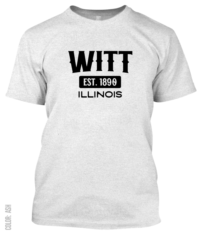 Witt, Illinois Athletic T-Shirt