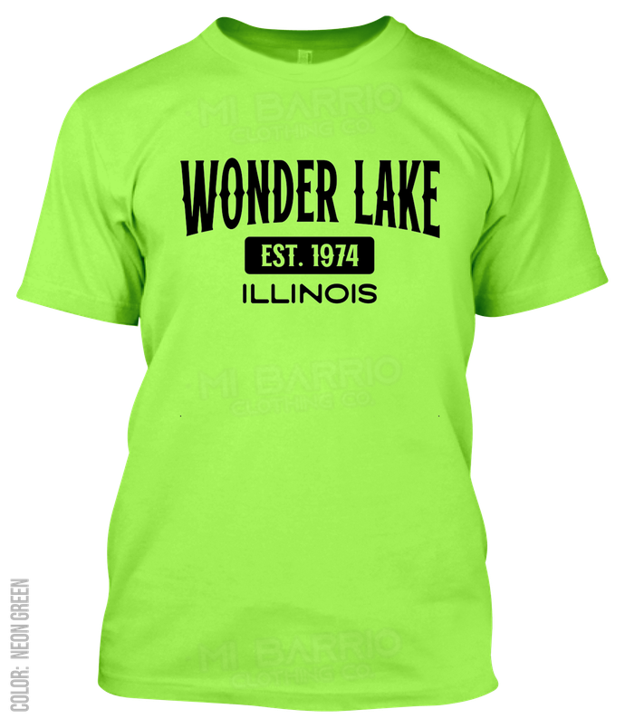 Wonder Lake, Illinois Athletic T-Shirt