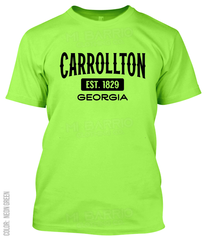 Carrollton, Georgia Athletic T-Shirt