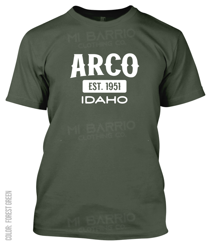Arco, Idaho Athletic T-Shirt