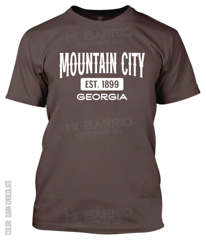 Mountain City, Georgia Athletic T-Shirt