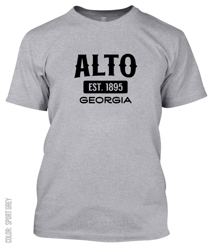 Alto, Georgia Athletic T-Shirt