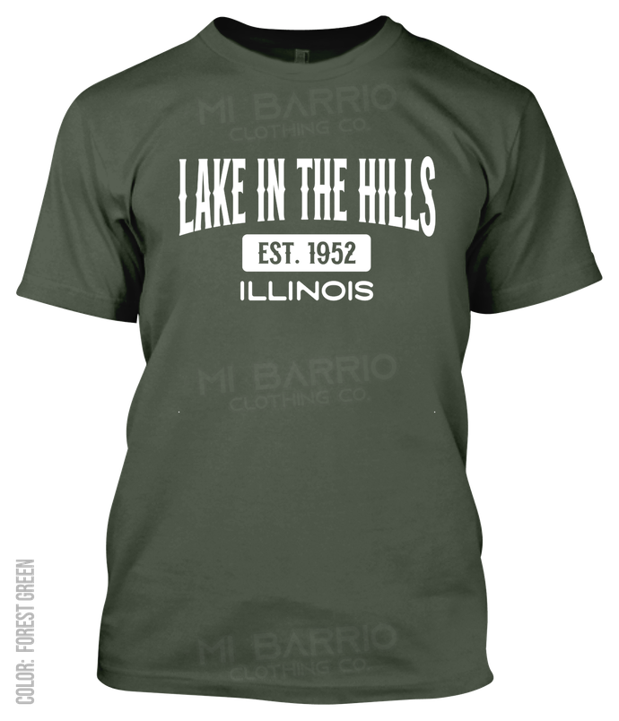 Lake In The Hills, Illinois Athletic T-Shirt