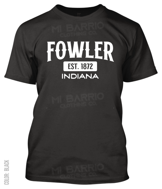 Fowler, Indiana Athletic T-Shirt