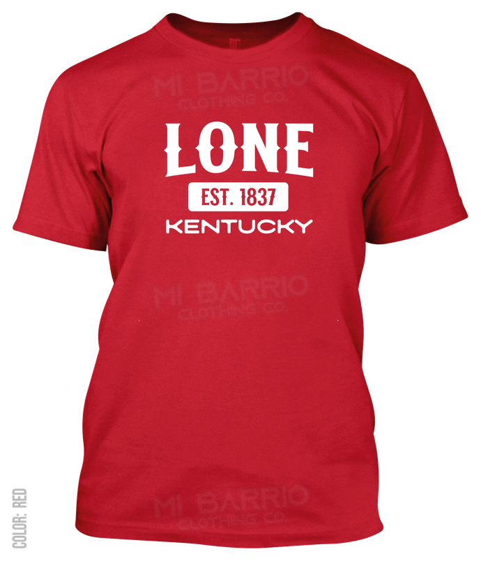 Lone, Kentucky Athletic T-Shirt