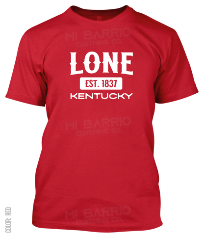 Lone, Kentucky Athletic T-Shirt