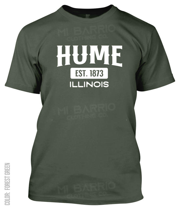 Hume, Illinois Athletic T-Shirt