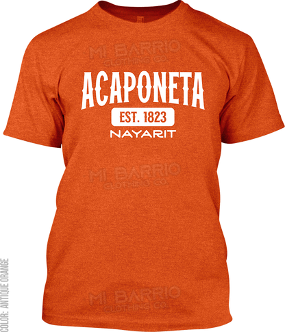 Acaponeta, Nayarit Signature T-Shirt