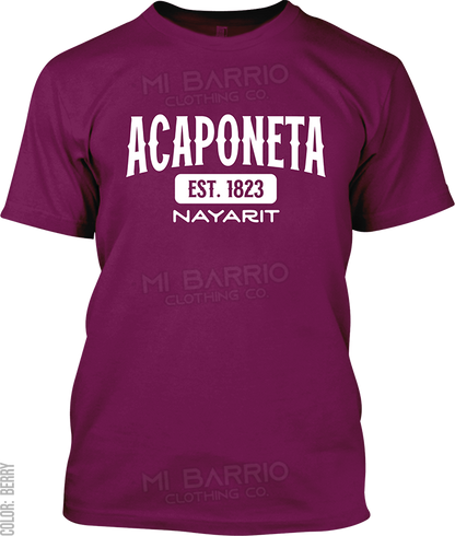 Acaponeta, Nayarit Signature T-Shirt