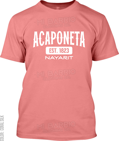 Acaponeta, Nayarit Signature T-Shirt