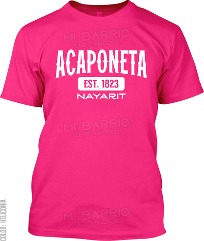 Acaponeta, Nayarit Signature T-Shirt