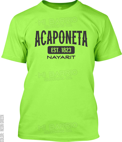 Acaponeta, Nayarit Signature T-Shirt