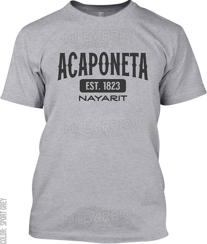 Acaponeta, Nayarit Signature T-Shirt