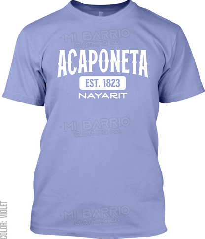 Acaponeta, Nayarit Signature T-Shirt