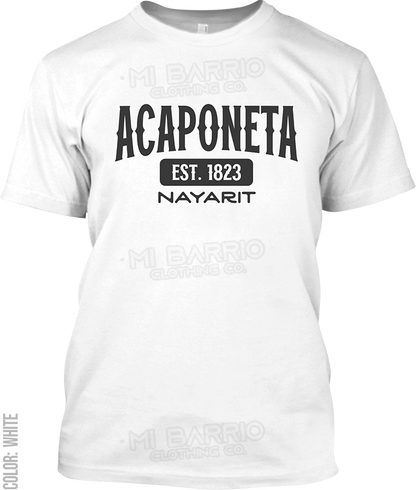 Acaponeta, Nayarit Signature T-Shirt