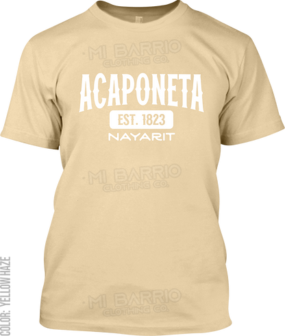 Acaponeta, Nayarit Signature T-Shirt