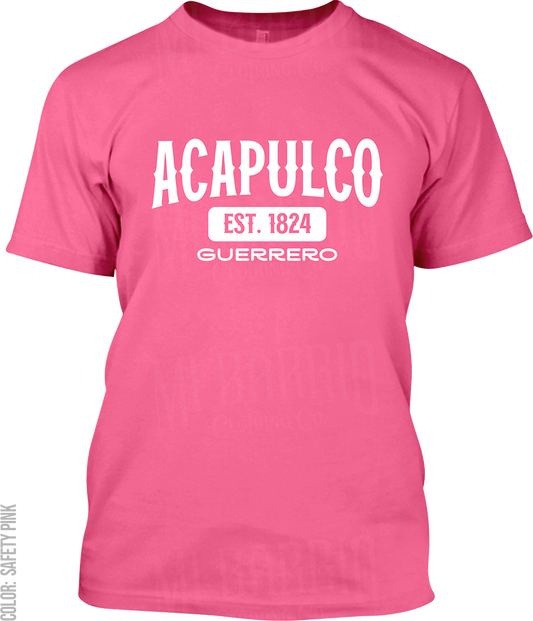 Acapulco de Juarez, Guerrero Signature T-Shirt