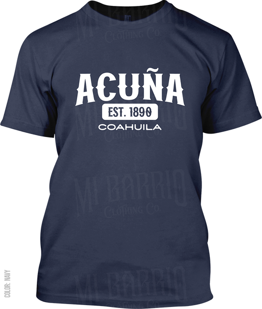 Acuña, Coahuila Signature T-Shirt