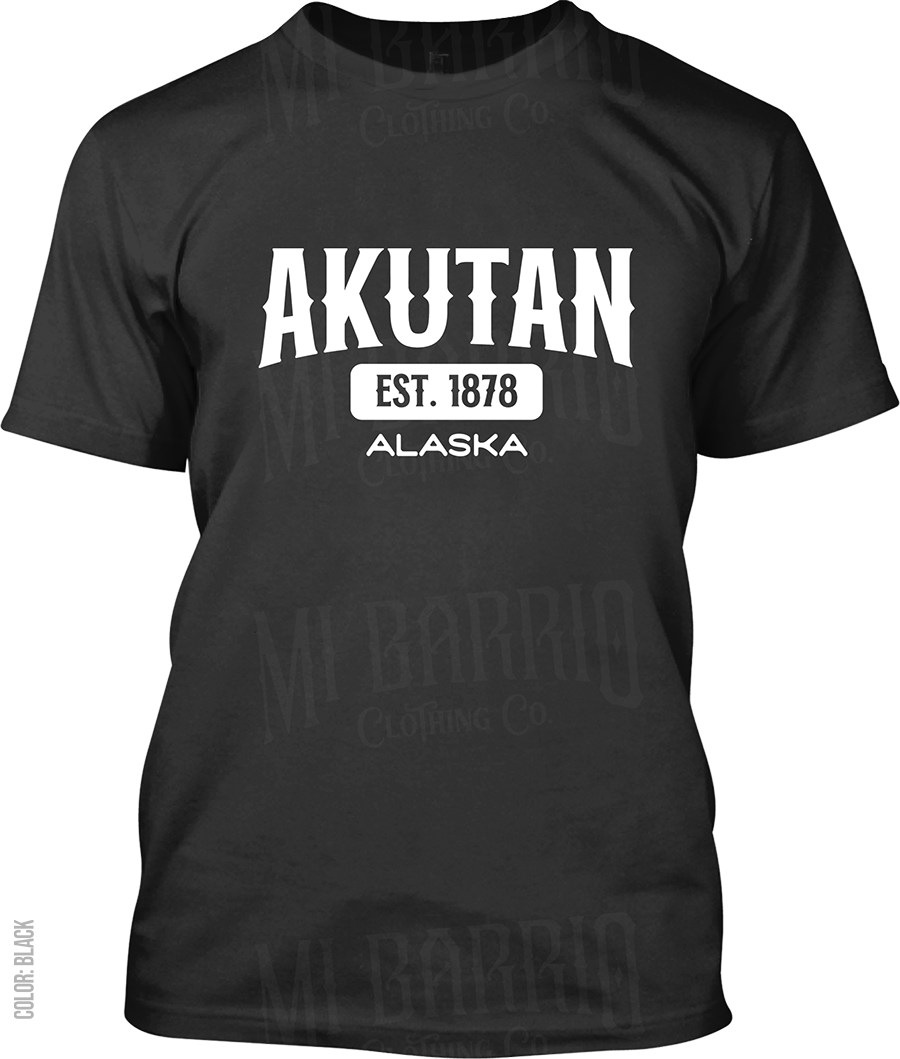 Akutan, Alaska Signature T-Shirt