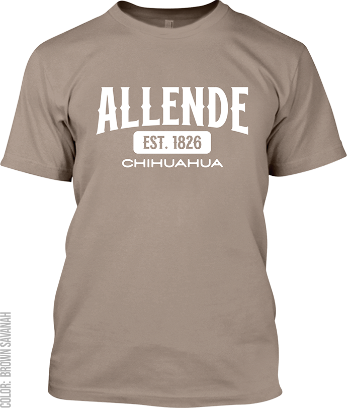 Allende, Chihuahua Signature T-Shirt