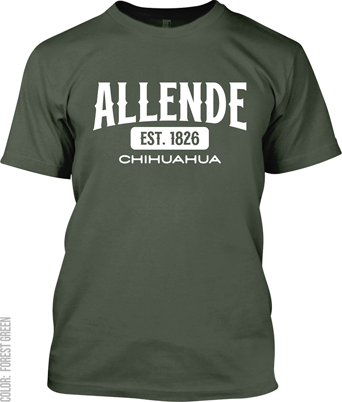 Allende, Chihuahua Signature T-Shirt