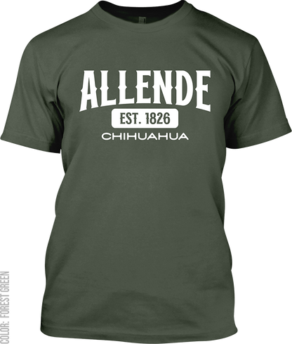 Allende, Chihuahua Signature T-Shirt