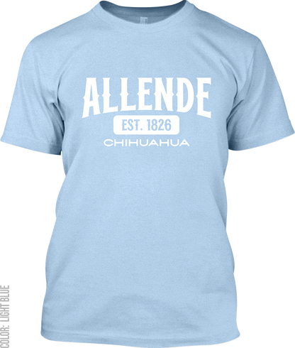 Allende, Chihuahua Signature T-Shirt